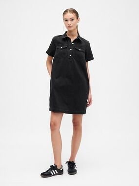 Gap Factory Relaxed Denim Mini Dress size M
